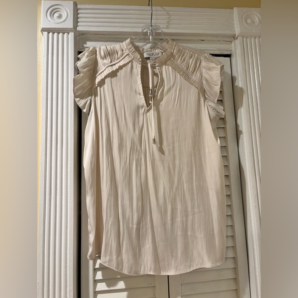 Rachel Zoe Cream Women's Blouse